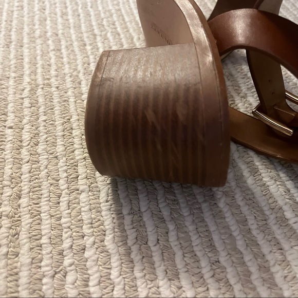 Zara Trafaluc Block Heeled Sandals EU 37 - Picture 5 of 6